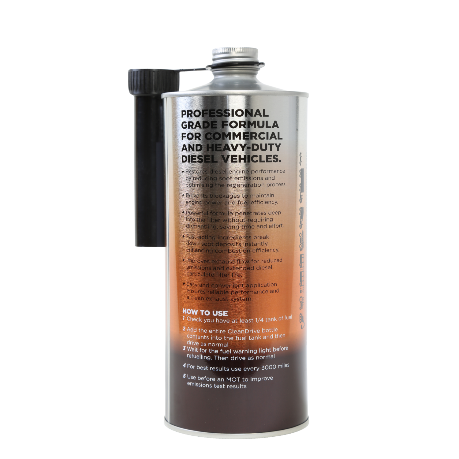 ECOMOTIVE DPF REGEN ECR 1000 – Professional Diesel Engine & DPF Cleaner | Heavy-Duty Performance - Image 2